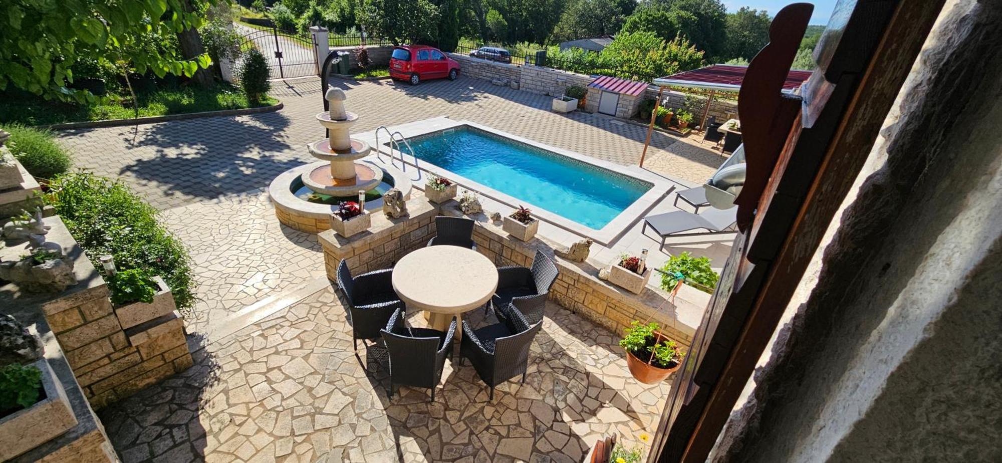 Apartments Vesna With Pool - New! Sveti Lovreč Pazenatički Oda fotoğraf